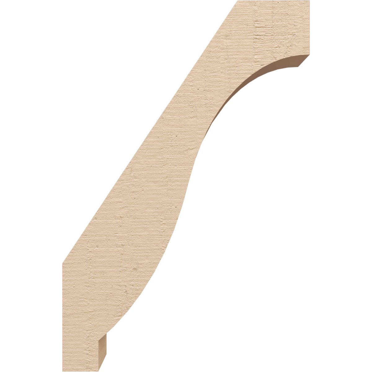 Ekena Millwork BRCUR03X08X12BKRRCPR braces - View #4
