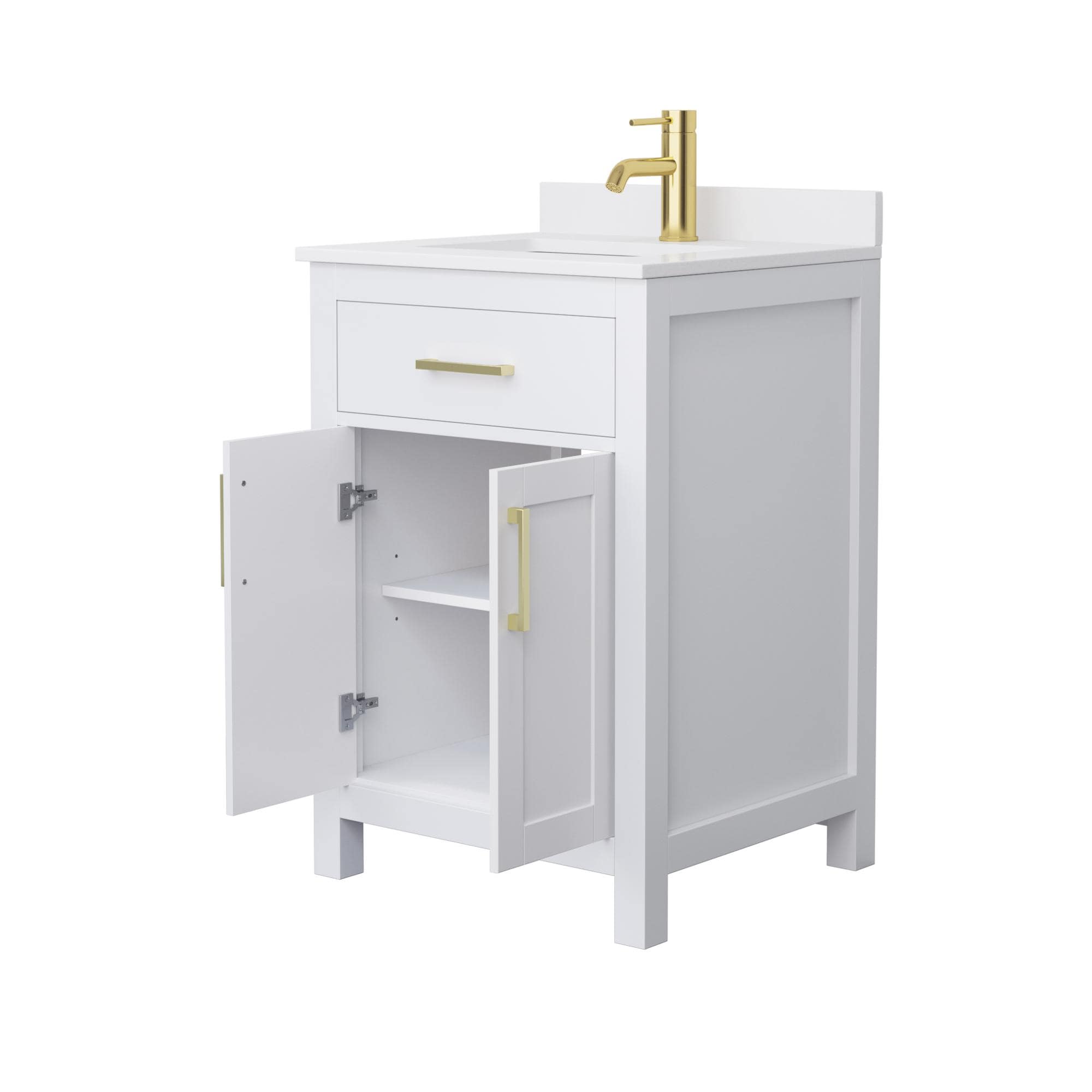 Wyndham Collection WCG242424SWGWCUNSMXX Bath-Vanity-Combo - View #3