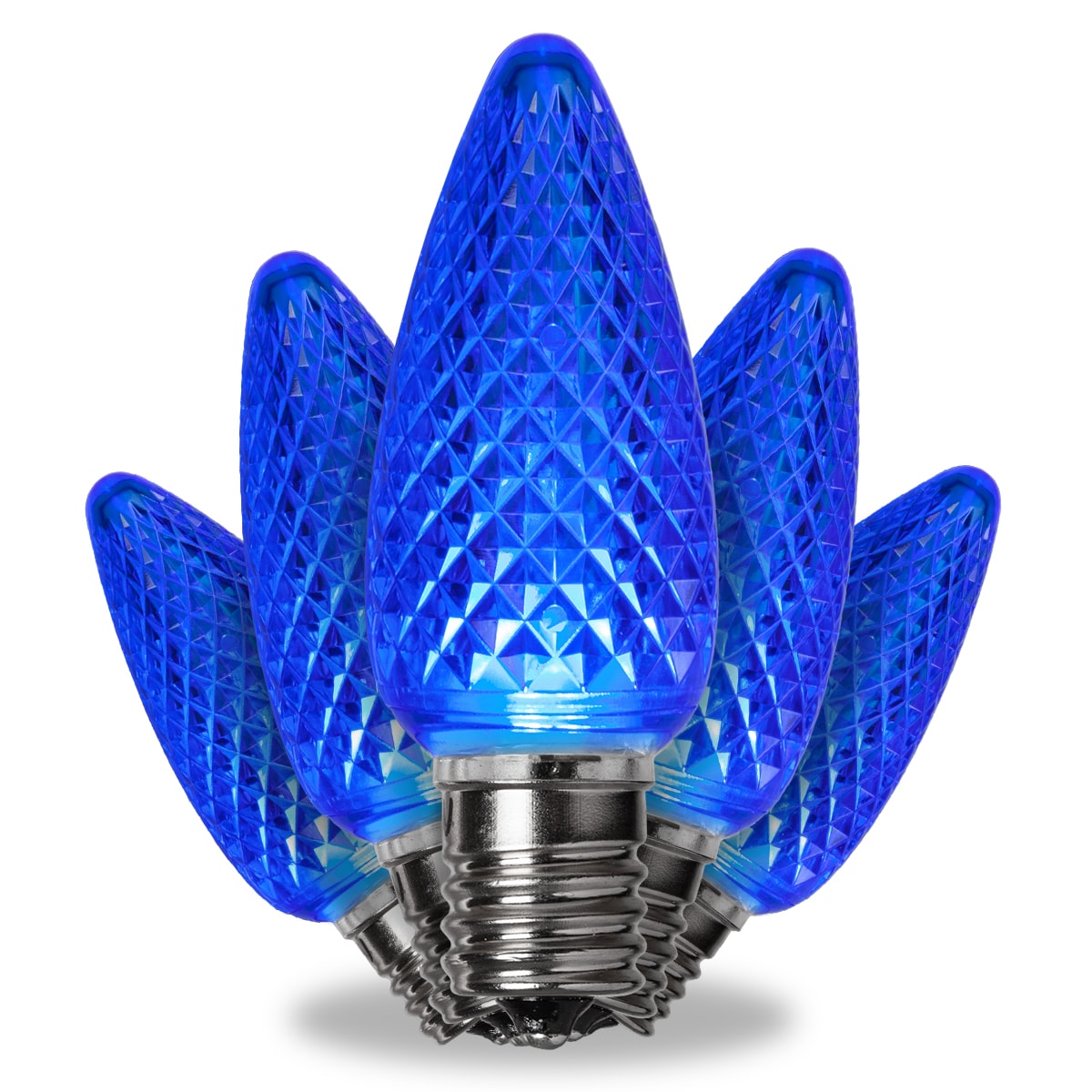 Kringle Traditions 78368  Blue LED C9 String light bulbs