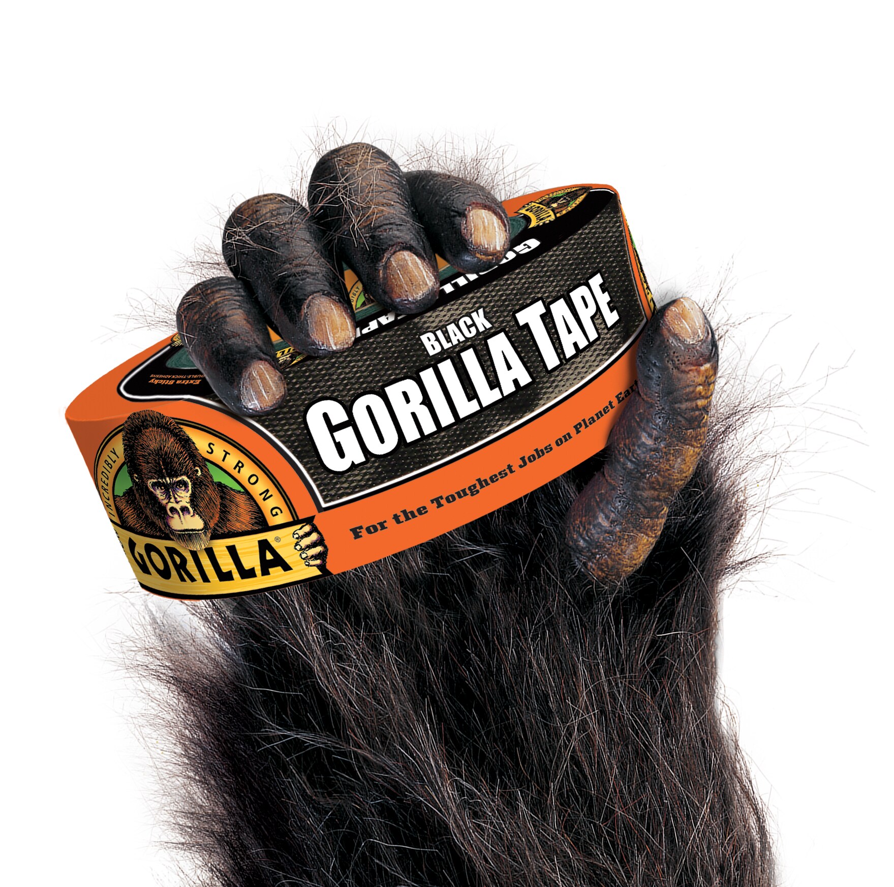 Gorilla Tough and Wide Black Duct Tape 2.88-in x 25 Yard(s)