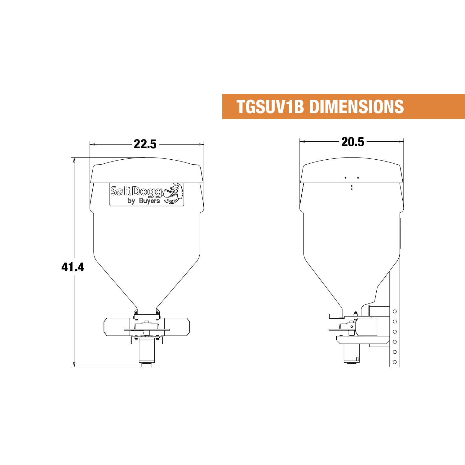 Buyers Products TGSUV1B spreaders - View #9