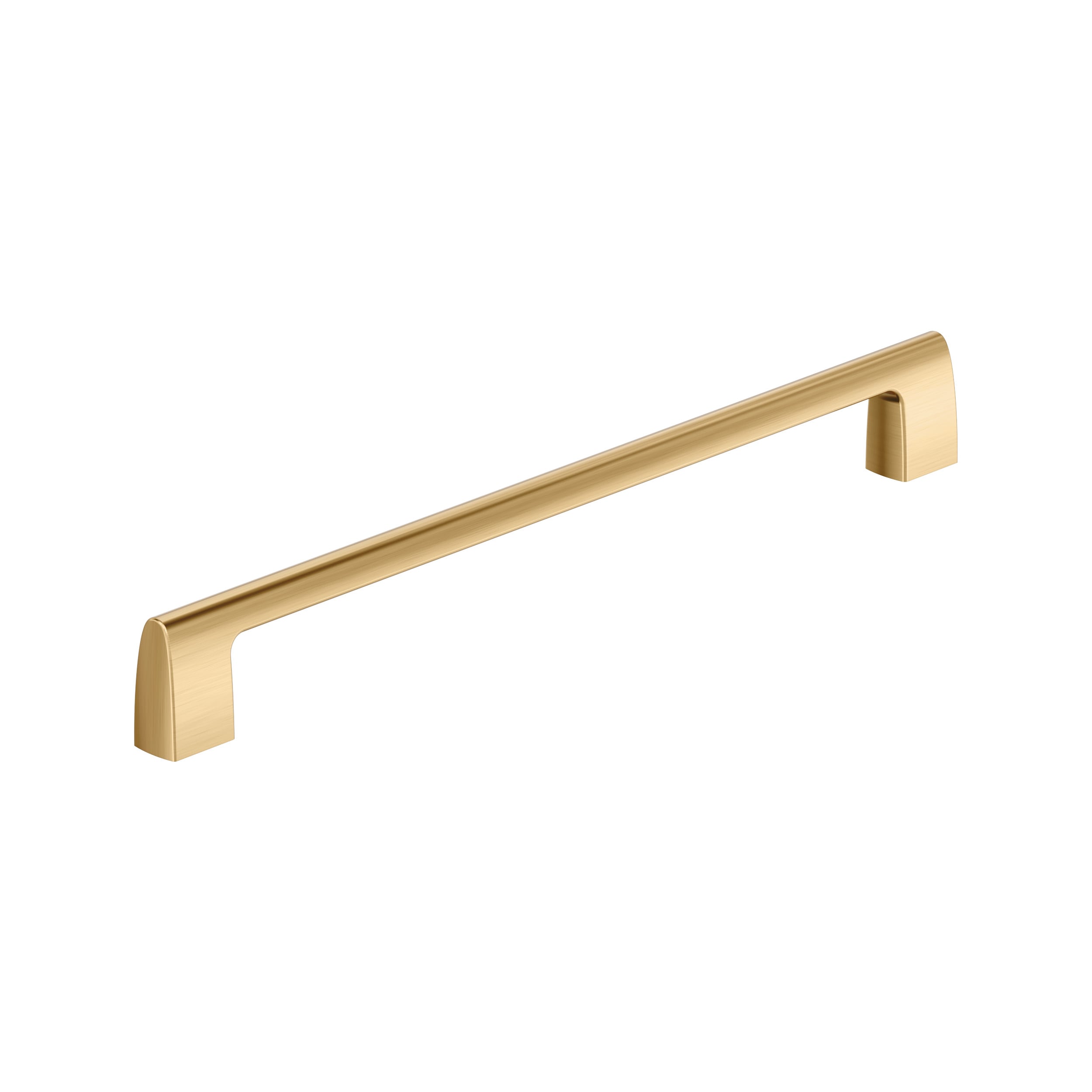 Amerock BP55370CZ Riva 12-in , 305mm Center to Center Champagne Bronze Arch Bar For Use on Appliances Drawer Pulls