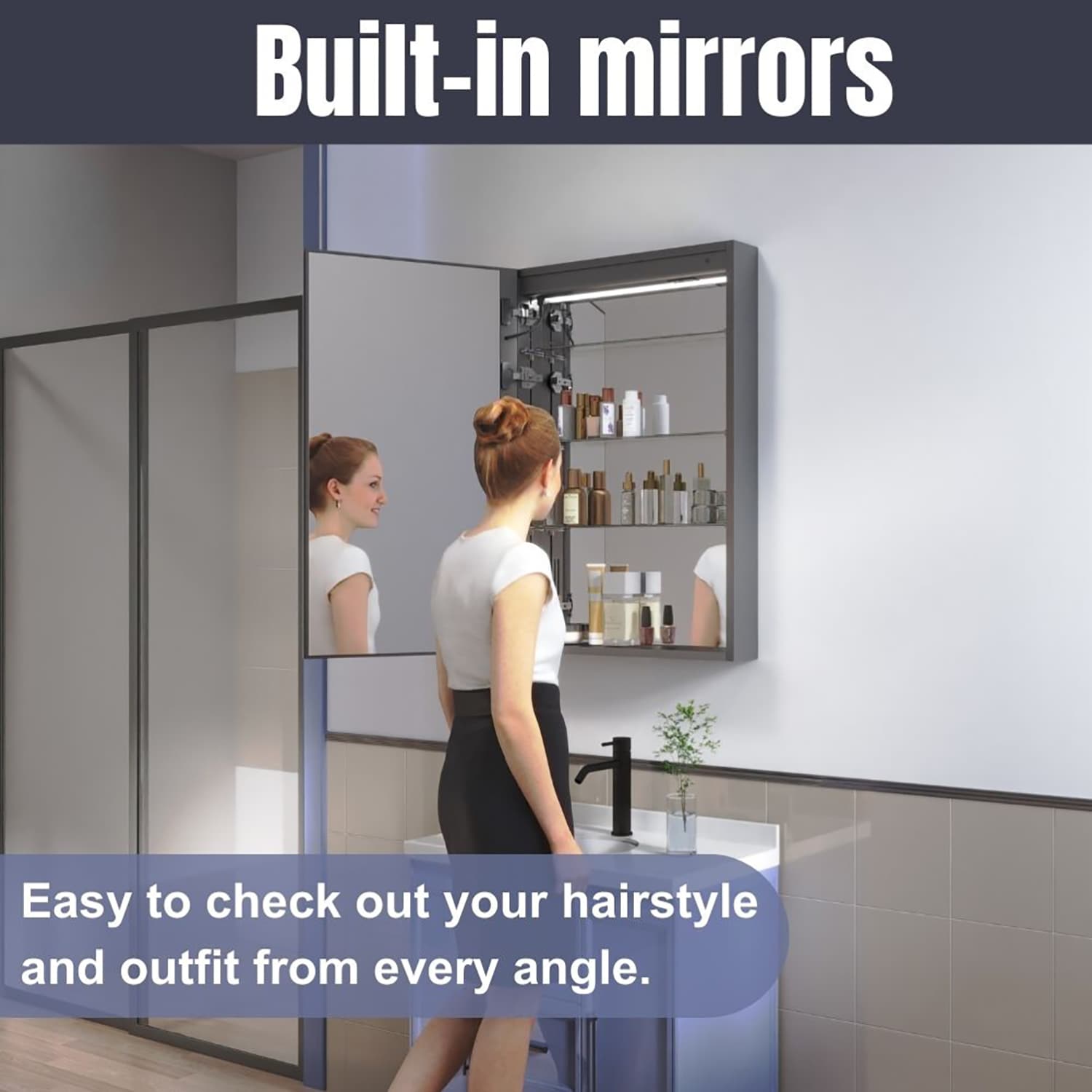 waterpar WPLO-2217 Bathroom-Medicine-Cabinets - View #13