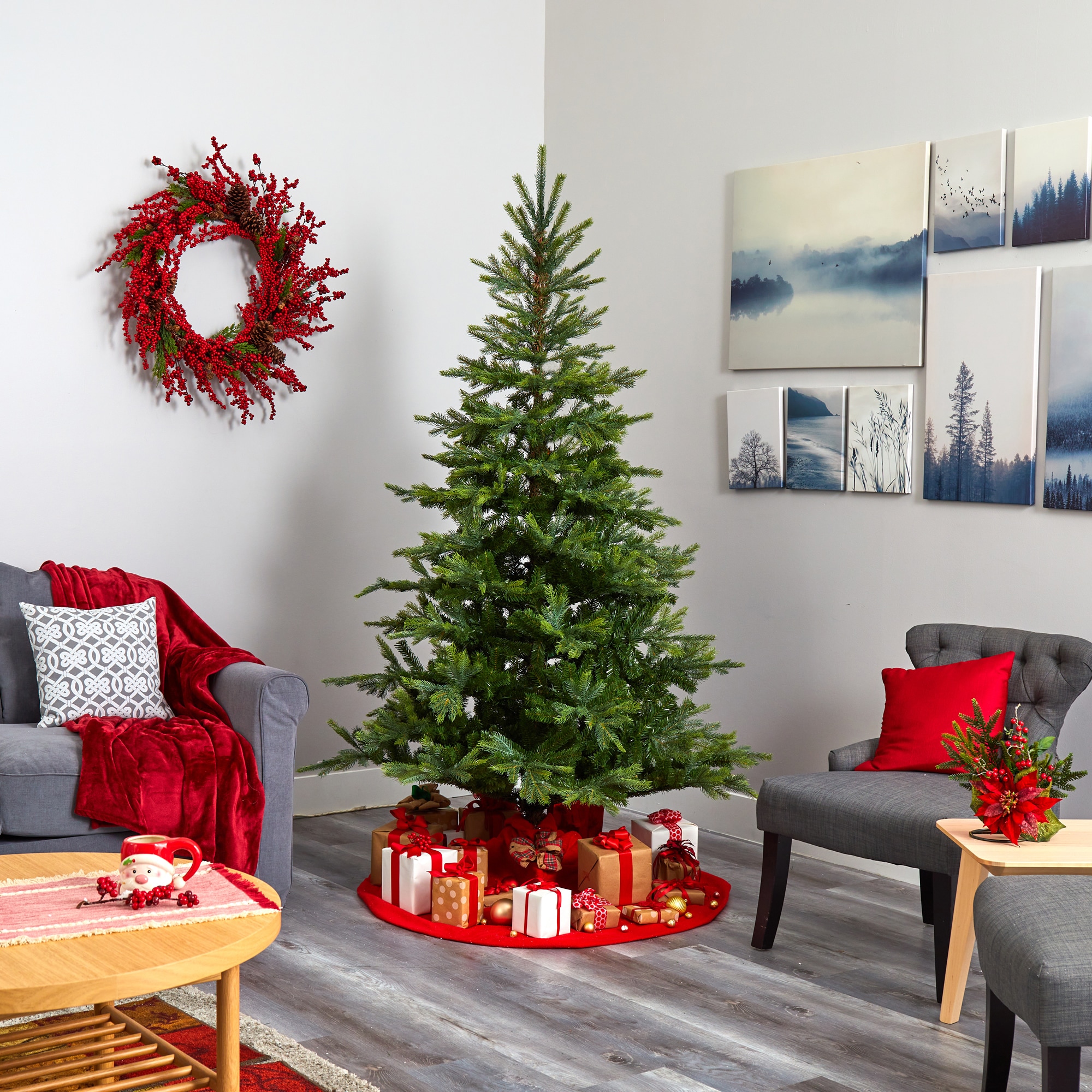 Nearly Natural T4516 Artificial-Christmas-Trees - View #5