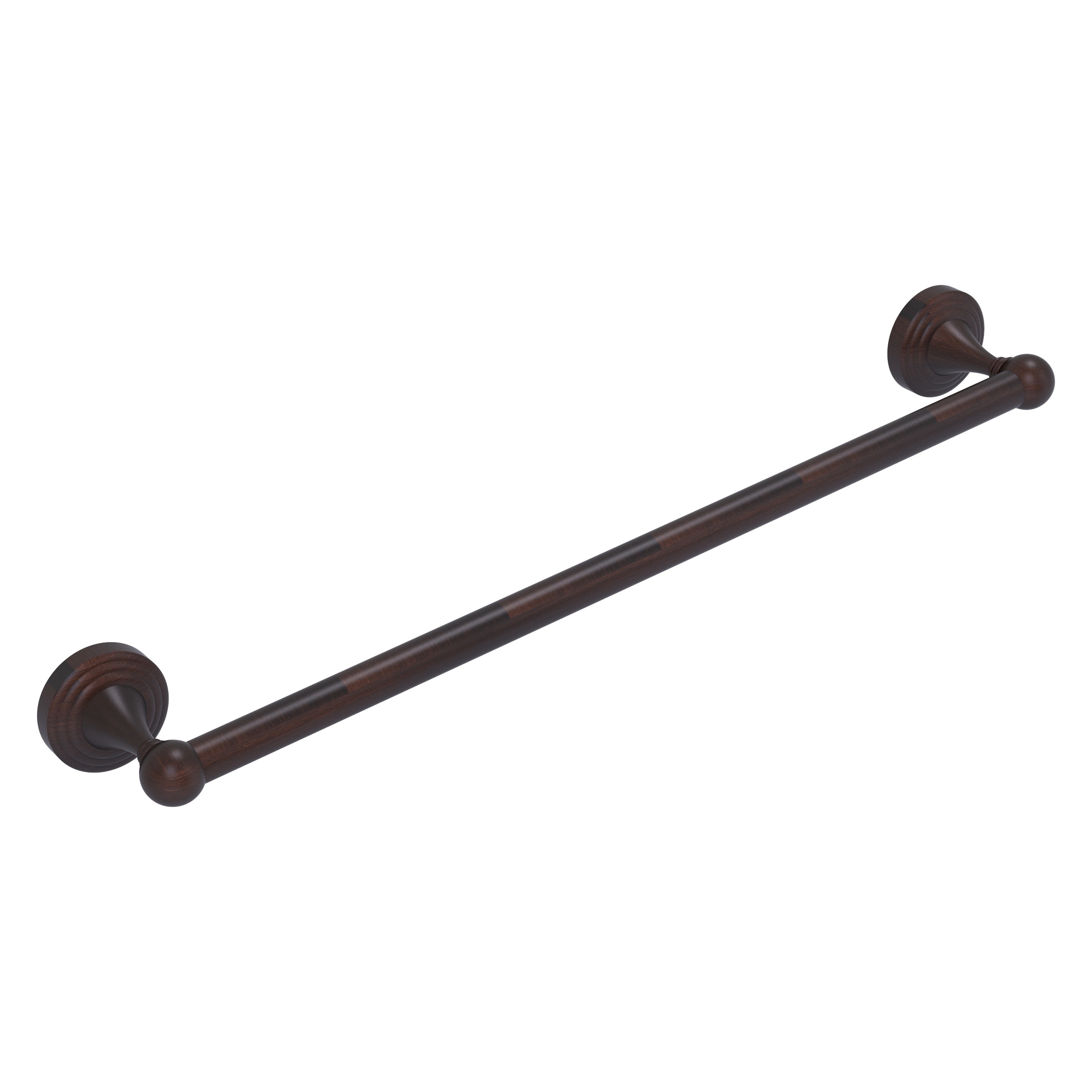 Allied Brass SG-41/24-VB Sag Harbor 24-in Venetian Bronze Wall mount Single Towel Bar