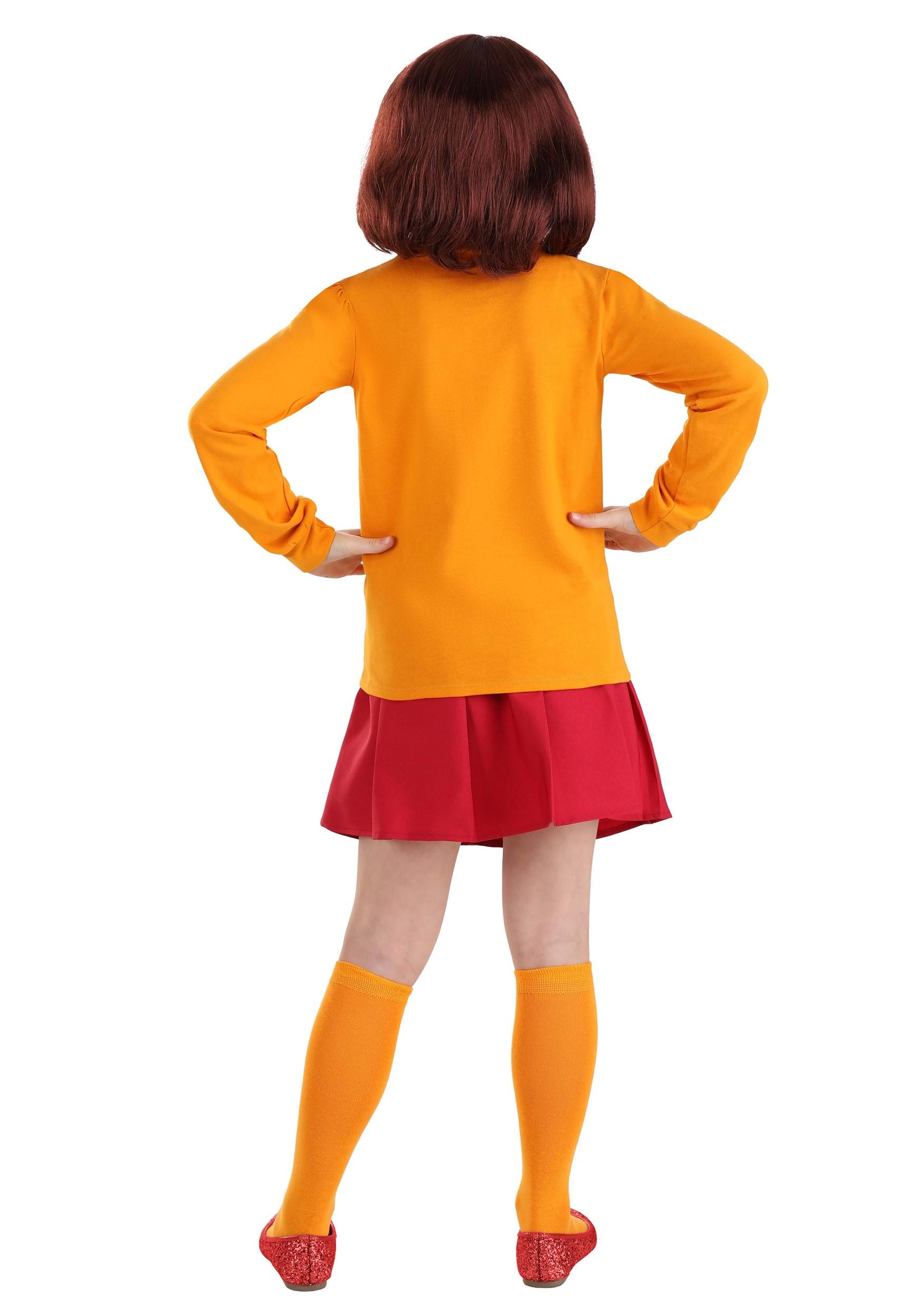 HalloweenCostumes.com FUN1435CH-M FUN Costumes Kid's Velma Scooby Doo Costume Medium