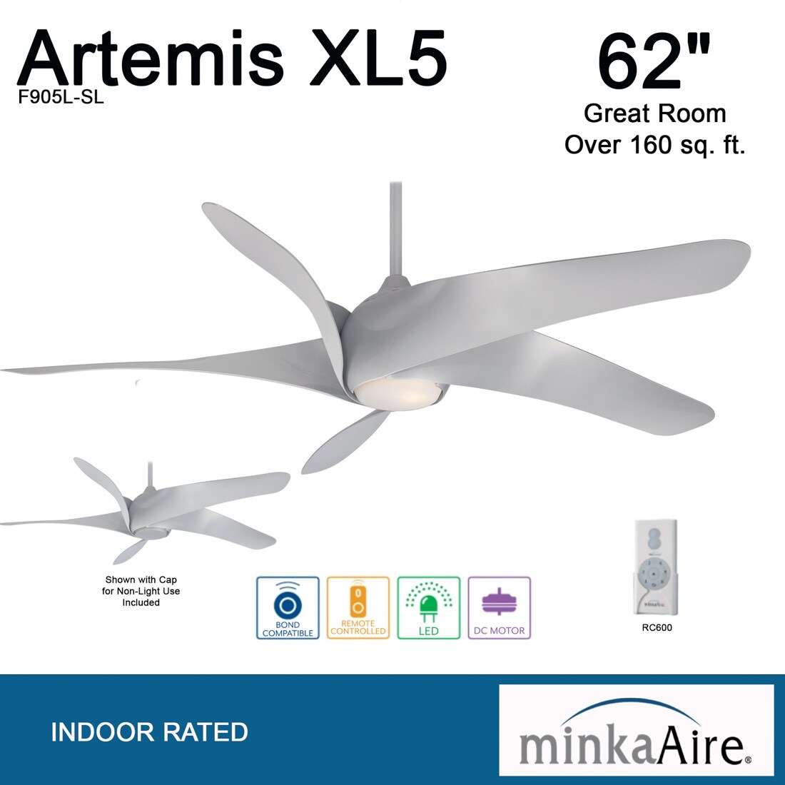 Minka Aire F905L-SL Ceiling-Fans - View #5