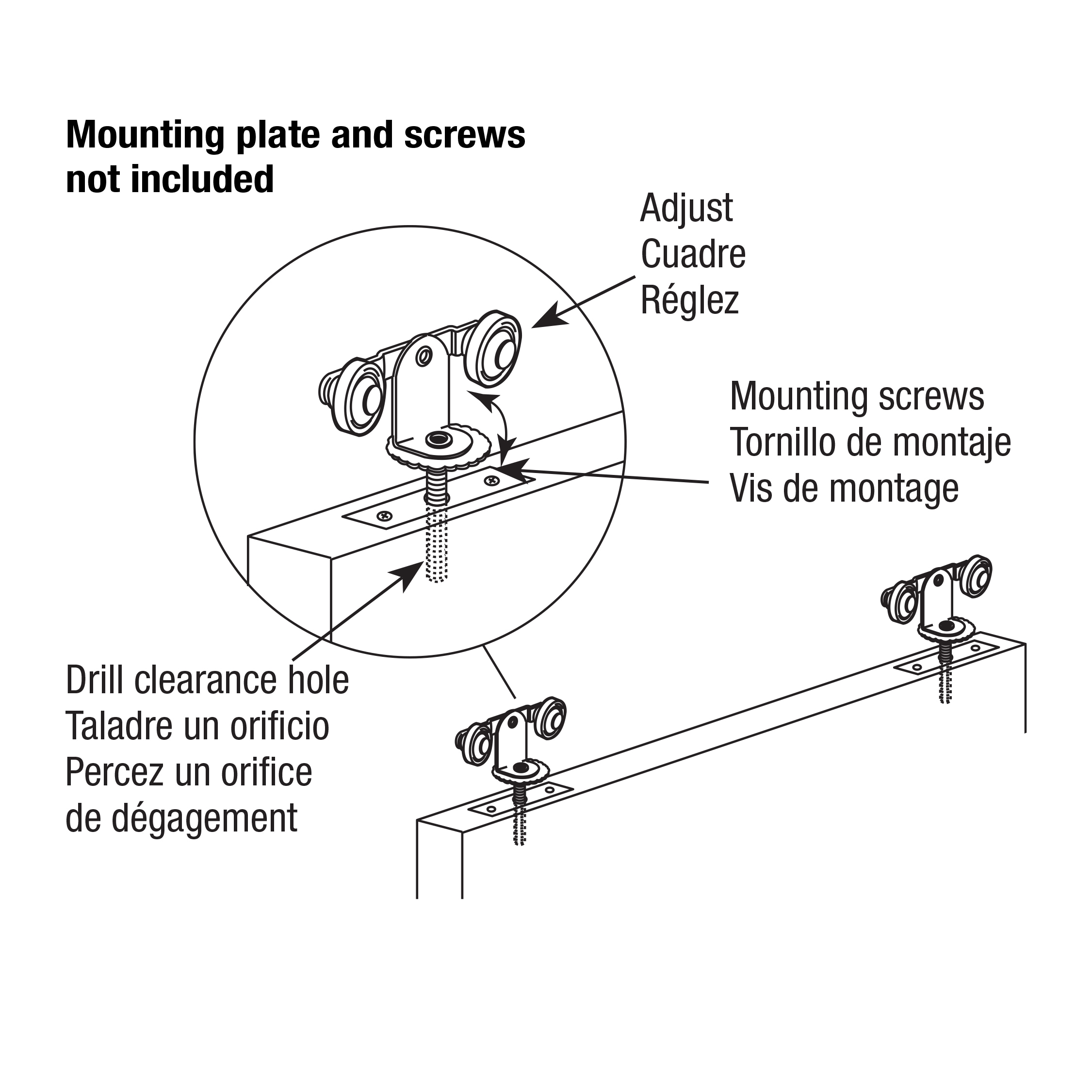 Prime-Line N 6529 Sliding-Closet-Door-Rollers - View #8