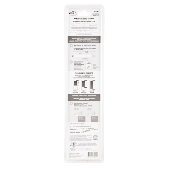 WRIGHT PRODUCTS V821AFB Screen-Storm-Door-Hinges - View #7