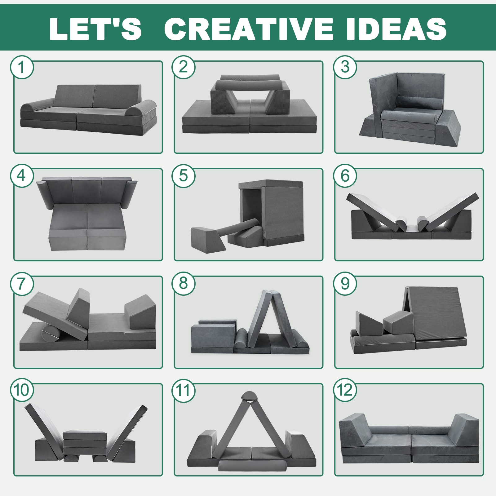 Esazn I1600160-GY-SLYU Sofas-Loveseats - View #8