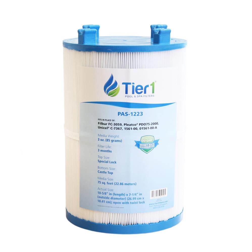 Tier1 PAS-1223 PDO75-2000 Cartridge Pool Filter