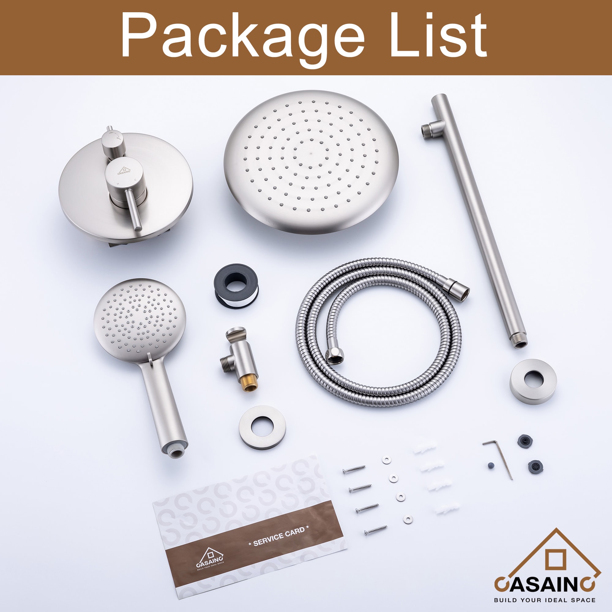CASAINC HM-B203-RO-BN Tub-Shower-Faucets - View #10