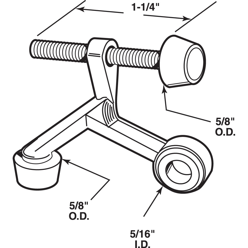 Prime-Line MP10498-5 Door-Bumpers-Stops2 - View #2