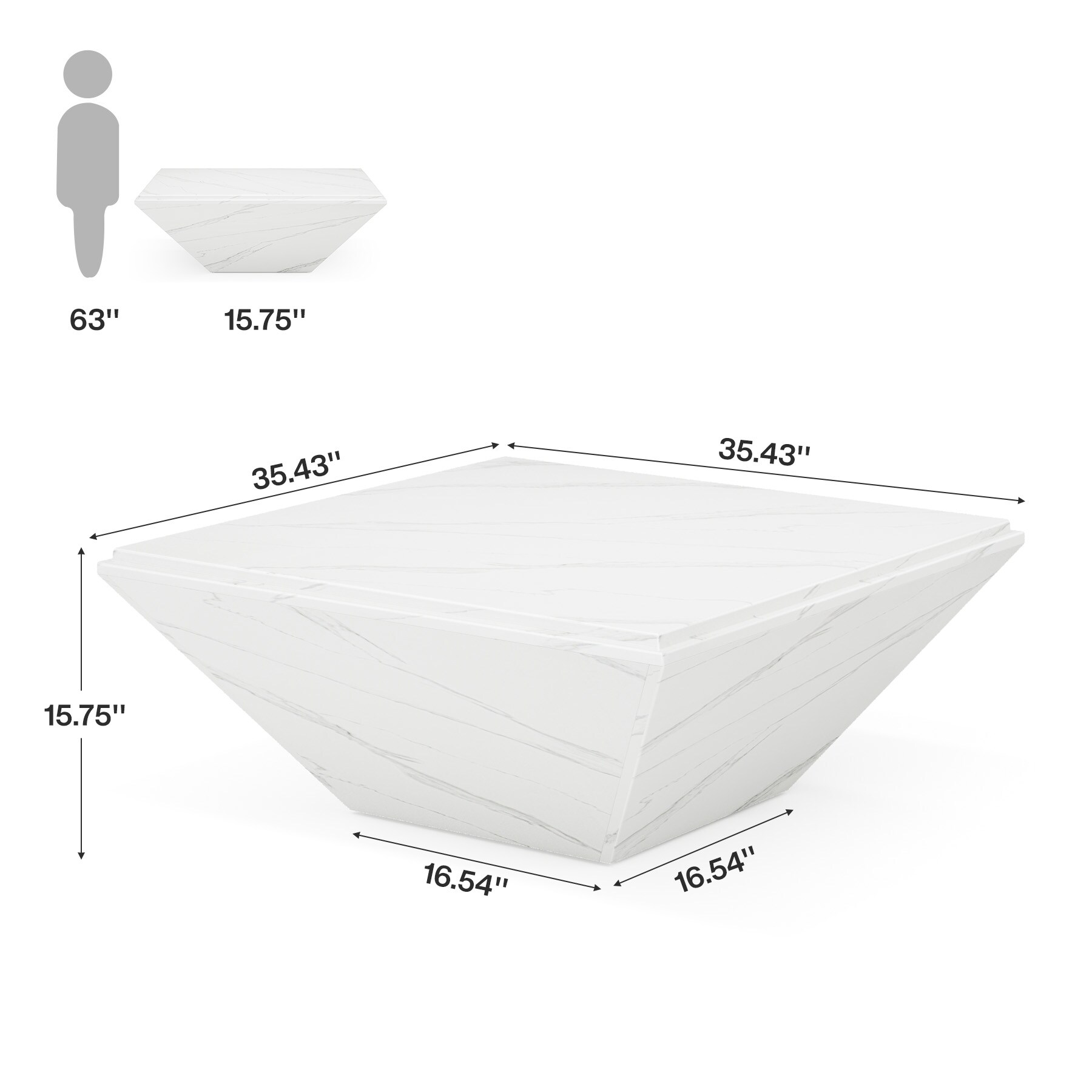 Tribesigns LWSC-NY117X Coffee-Tables - View #11