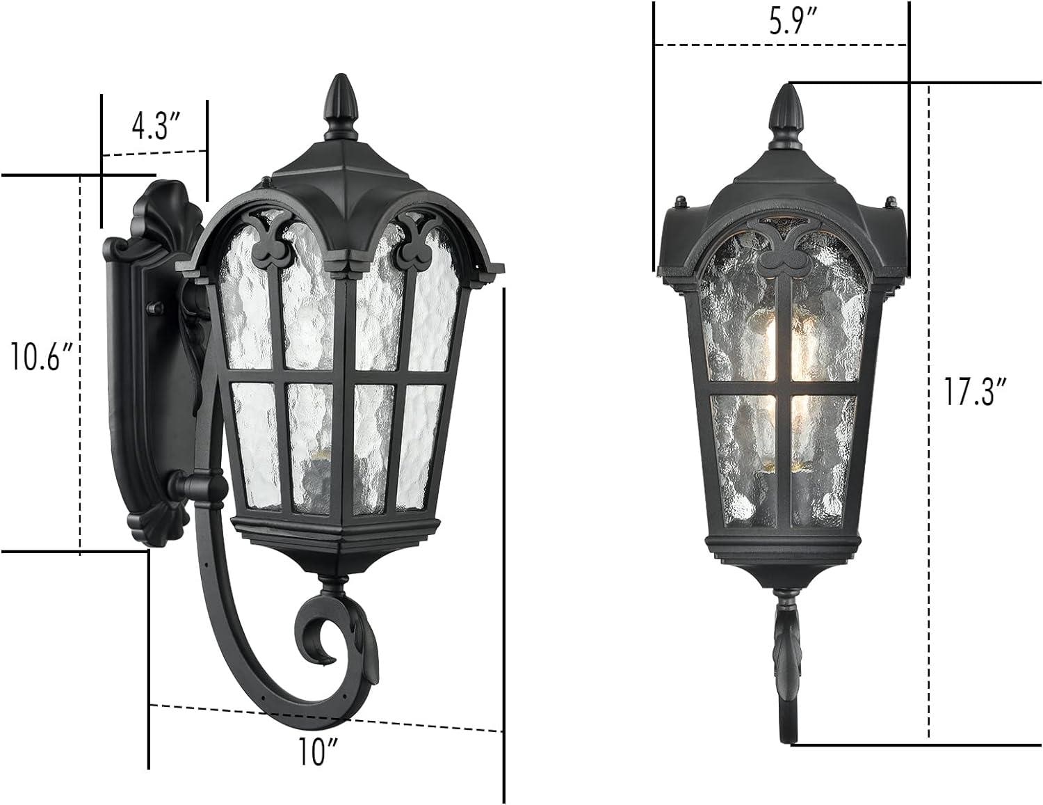 Claxy YO-T3259BU-BK Outdoor-Wall-Lighting - View #3