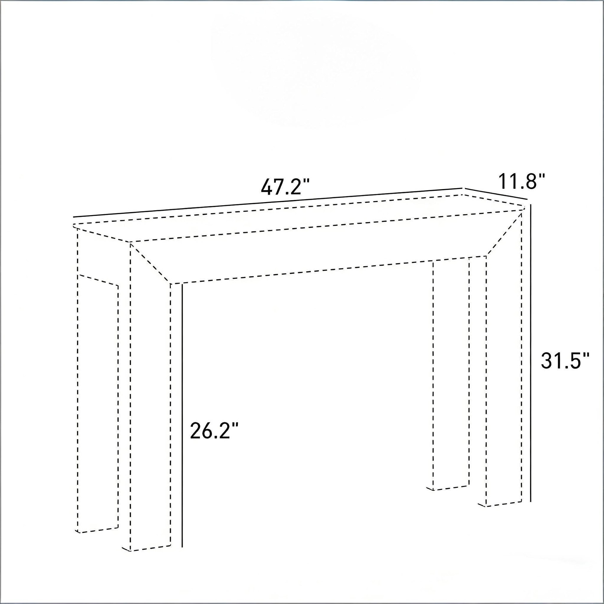 Vorene J-680BJVM5H42C Console-Sofa-Tables - View #6