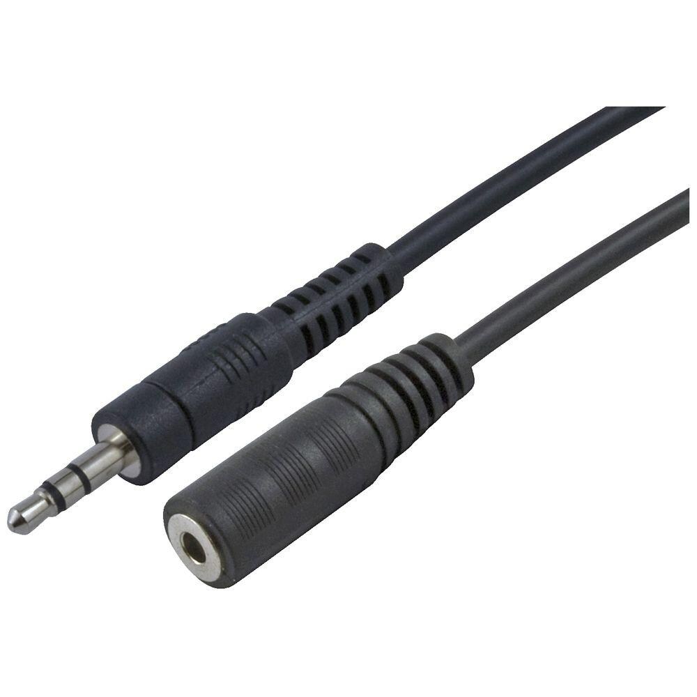 4XEM ISTR67348  4X35MM15 15Ft 3.5MM Stereo Mini Jack M-F Audio Extension Cable