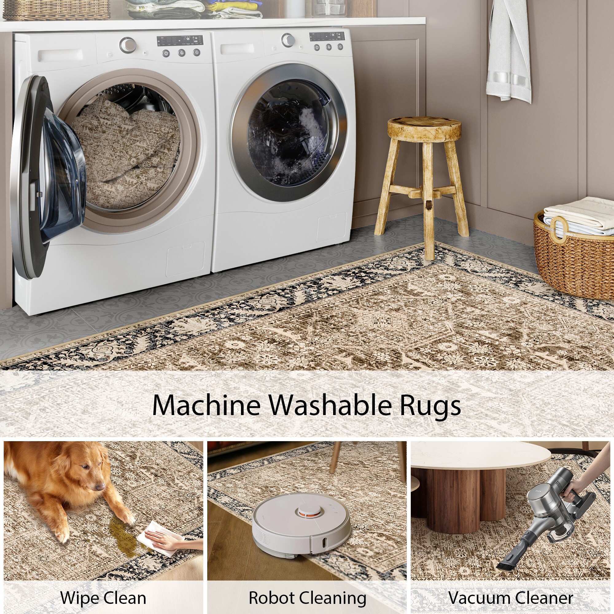 Lahome AR-DNE-046-CF1 rugs - View #5