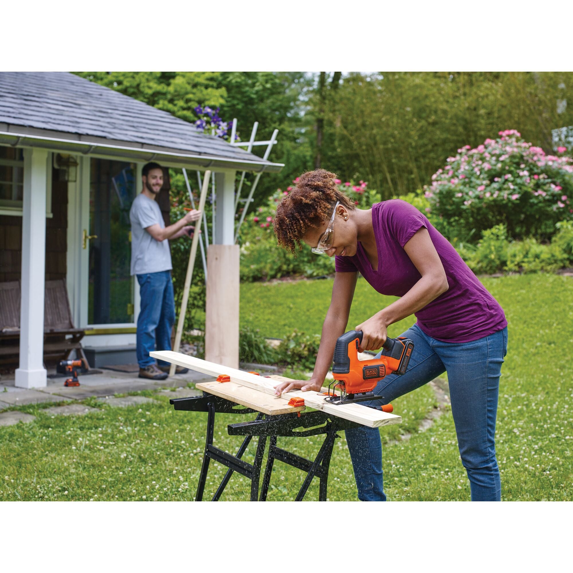 Black and Decker B20V MAX* POWERCONNECT Cordless Jigsaw Kit BDCJS20C from  Black and Decker - Acme Tools