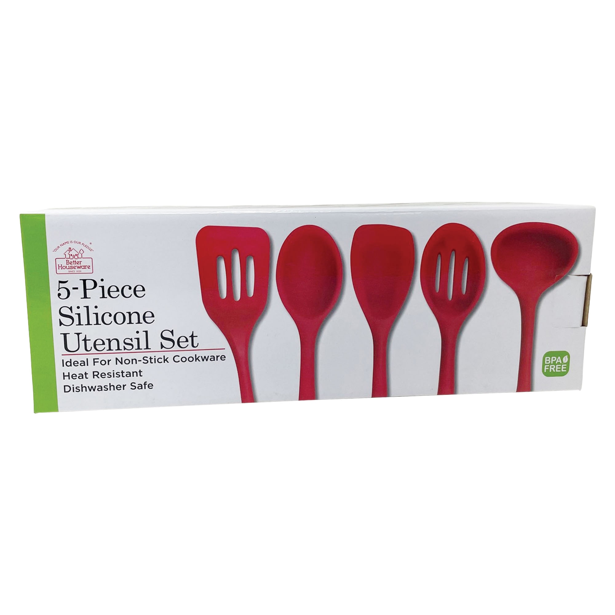 Mad Hungry 4 Piece Silicone Spurtle Set Kalorik Spatula Utensil Red Blue  Green