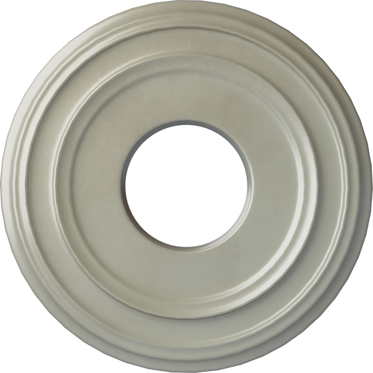 Ekena Millwork CM12CLFCS Classic 12.375-in W x 12.375-in L Painted Flash Copper Polyurethane Whole Ceiling Medallion