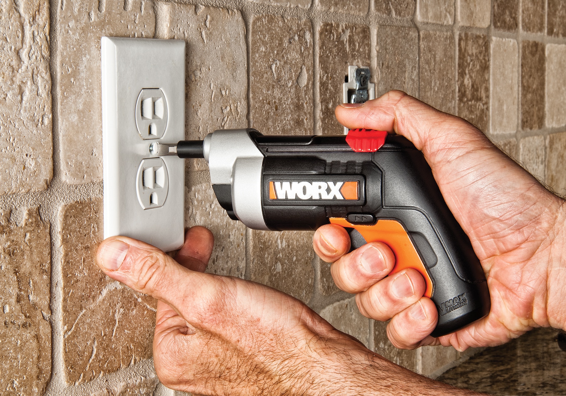 WORX SD Driver 4 volt 1 4 in Cordless Drill Charger Included at