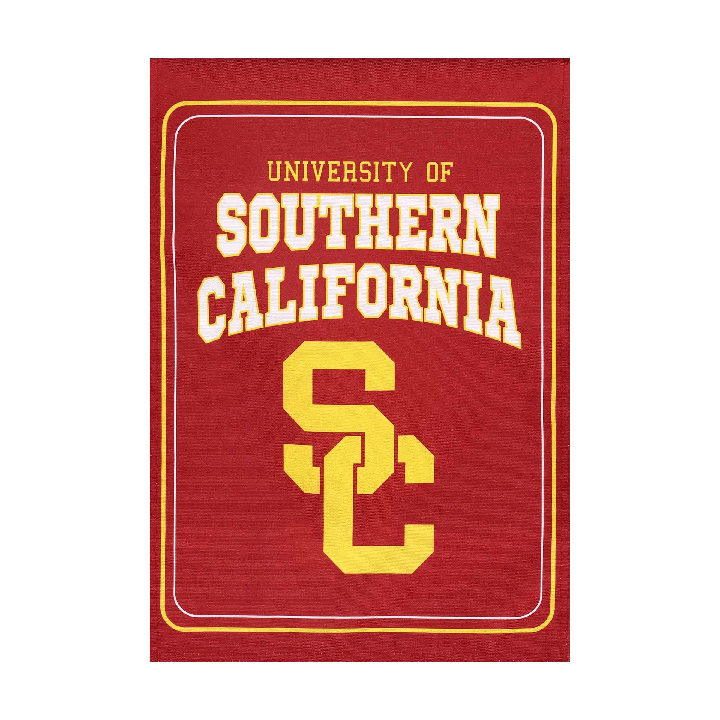 Evergreen ZLW14L997 1-ft W x 1.5-ft H USC Trojans Garden flag