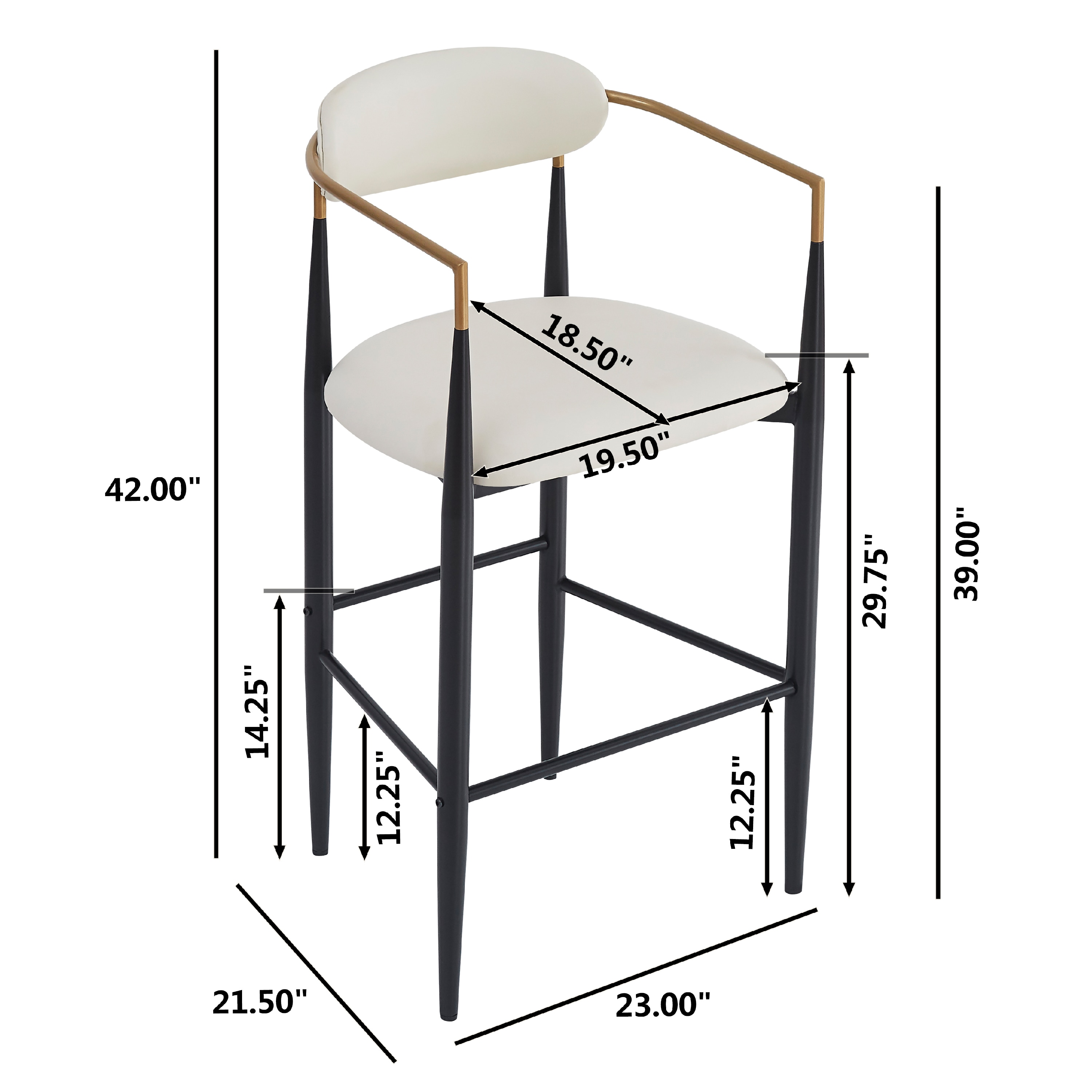 ModernLuxe L3P-N779P248198P Dining-Chairs - View #2