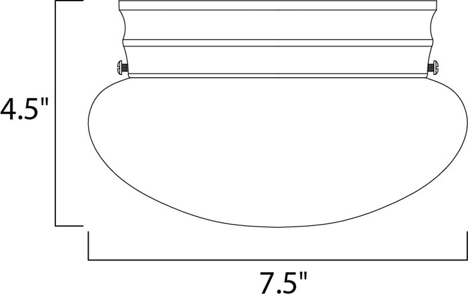 Maxim Lighting 5880WTWT flushmounts - View #2