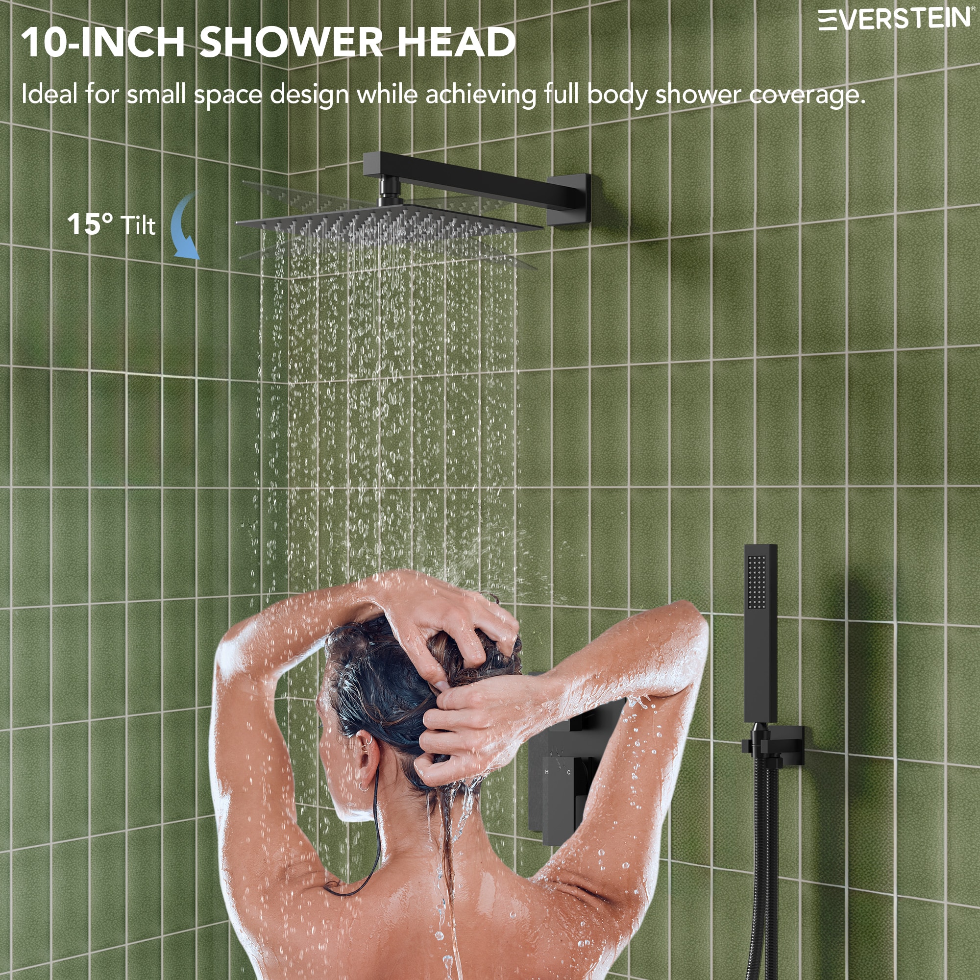 EVERSTEIN Q-918-OTOP Showerhead-Bar-Panels - View #5