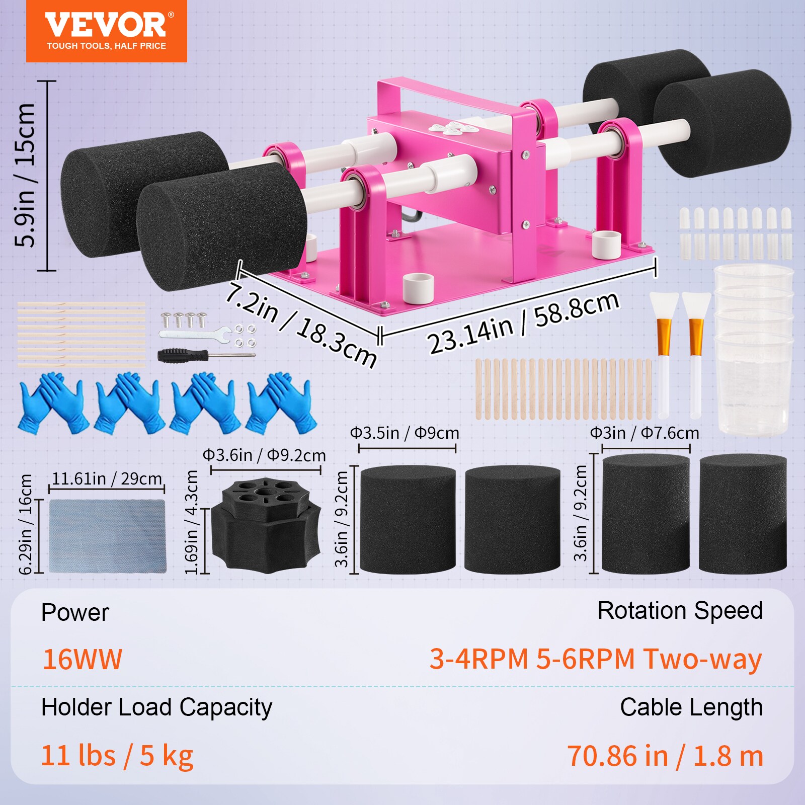 VEVOR ZBJJSCS420WFML0DSV1 Crafting-Machines-Accessories - View #8