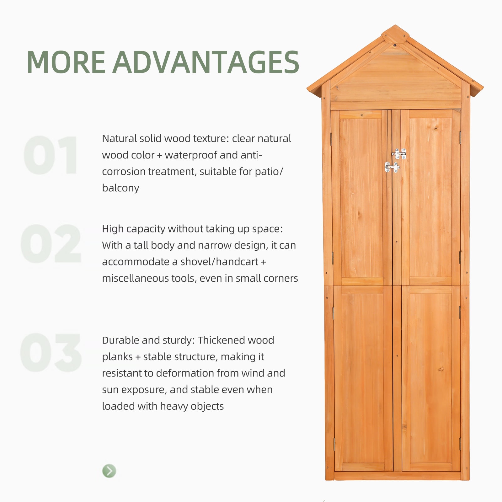 Ayelon CV233276E Wood-Storage-Buildings - View #5