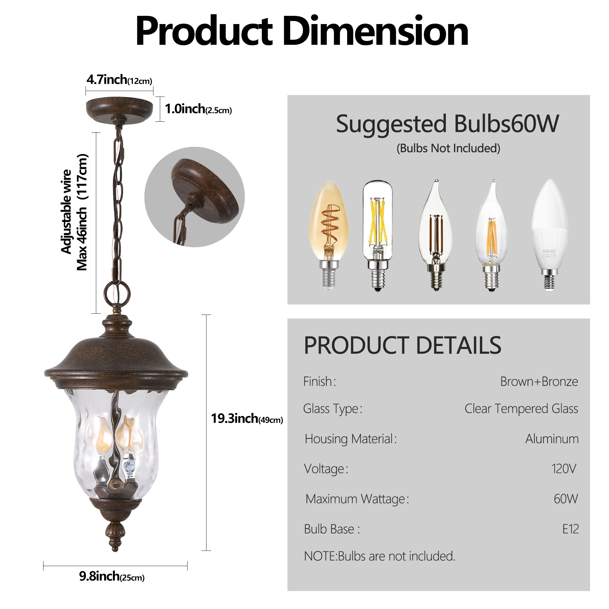 ToolCat BZ-3-111-SN Pendant-Lights - View #8