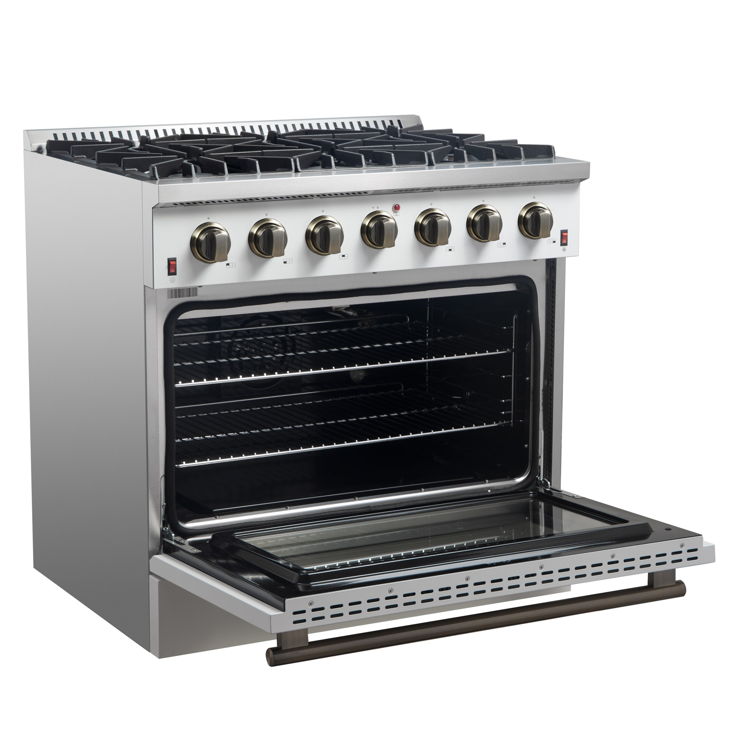 FORNO FFSGS6244-36WHT Freestanding-Gas-Ranges - View #6
