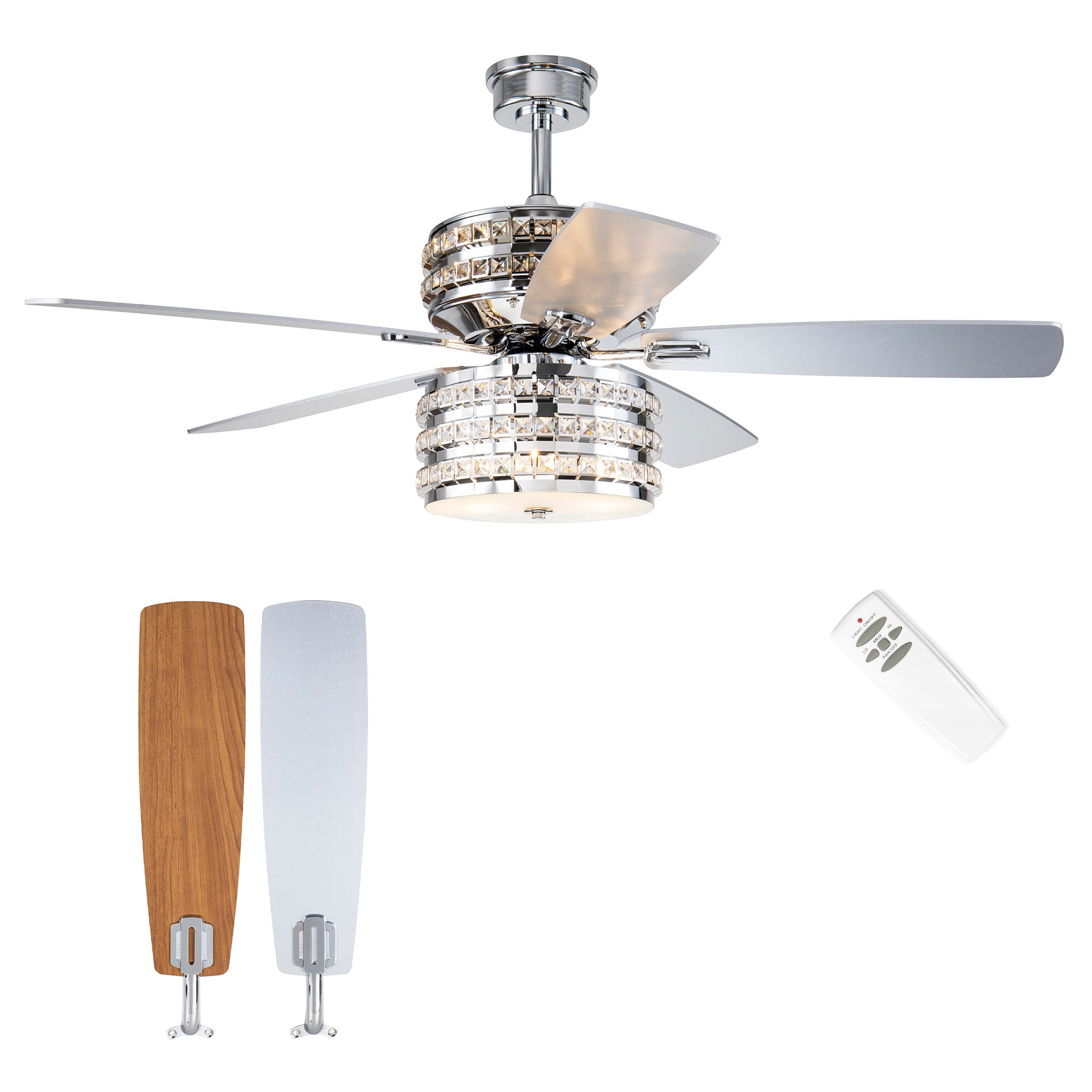 Edvivi FFG775CH Ceiling-Fans - View #2