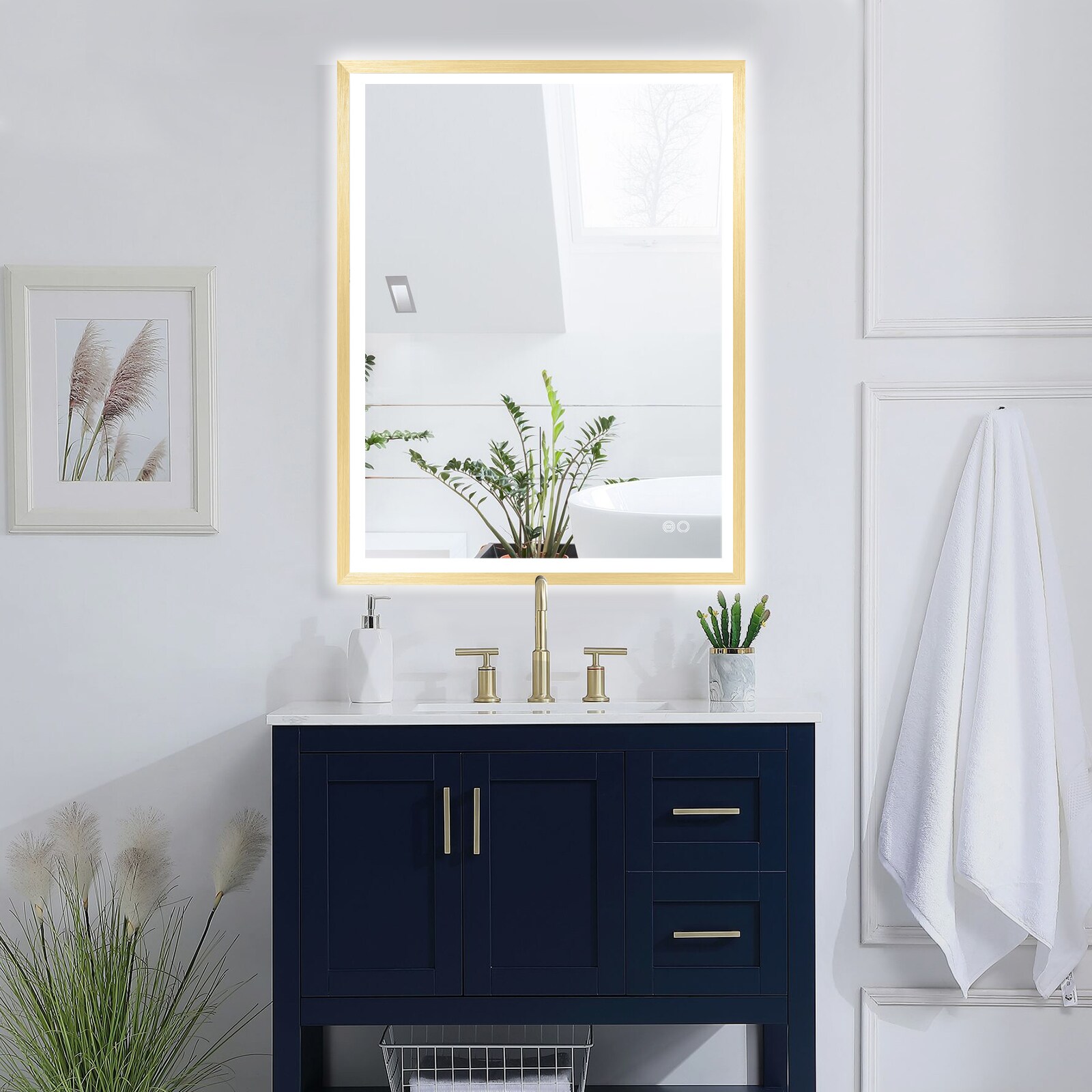 Forclover MRE-6F2836GD Framed-Bath-Mirrors - View #19