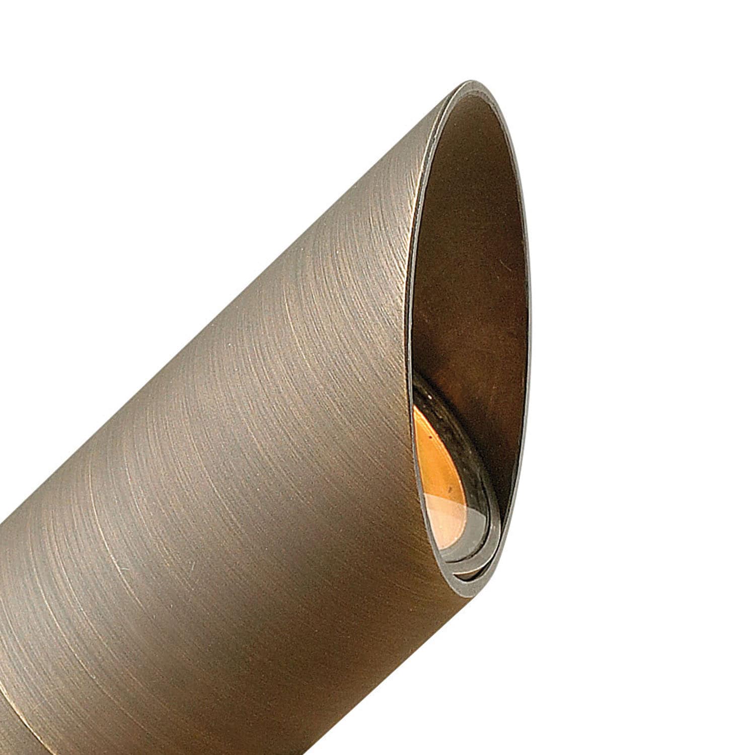 Matte Bronze Brass Outdoor Spot Light with Clear Glass Lens