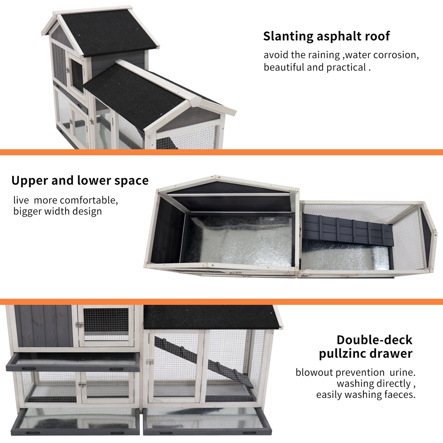 Mondawe MO-43167745 Chicken-Coops-Rabbit-Hutches - View #3