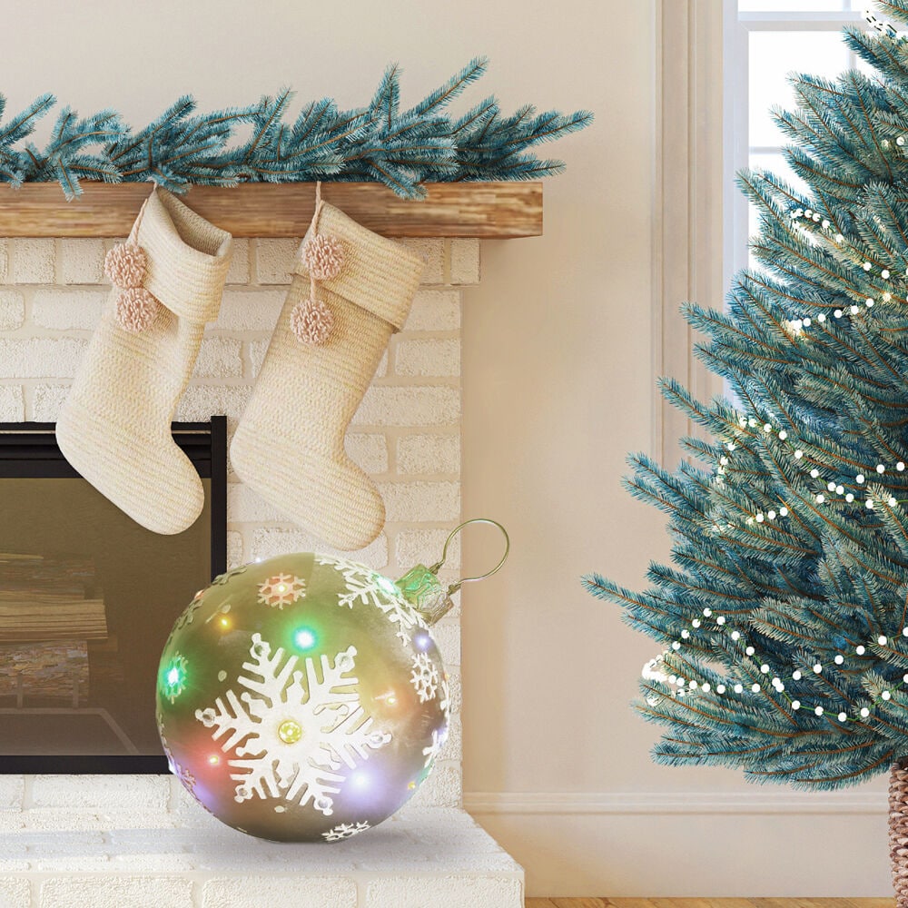 Fraser Hill Farm FFRS018-ORN1-GLD Table-Christmas-Decorations - View #2