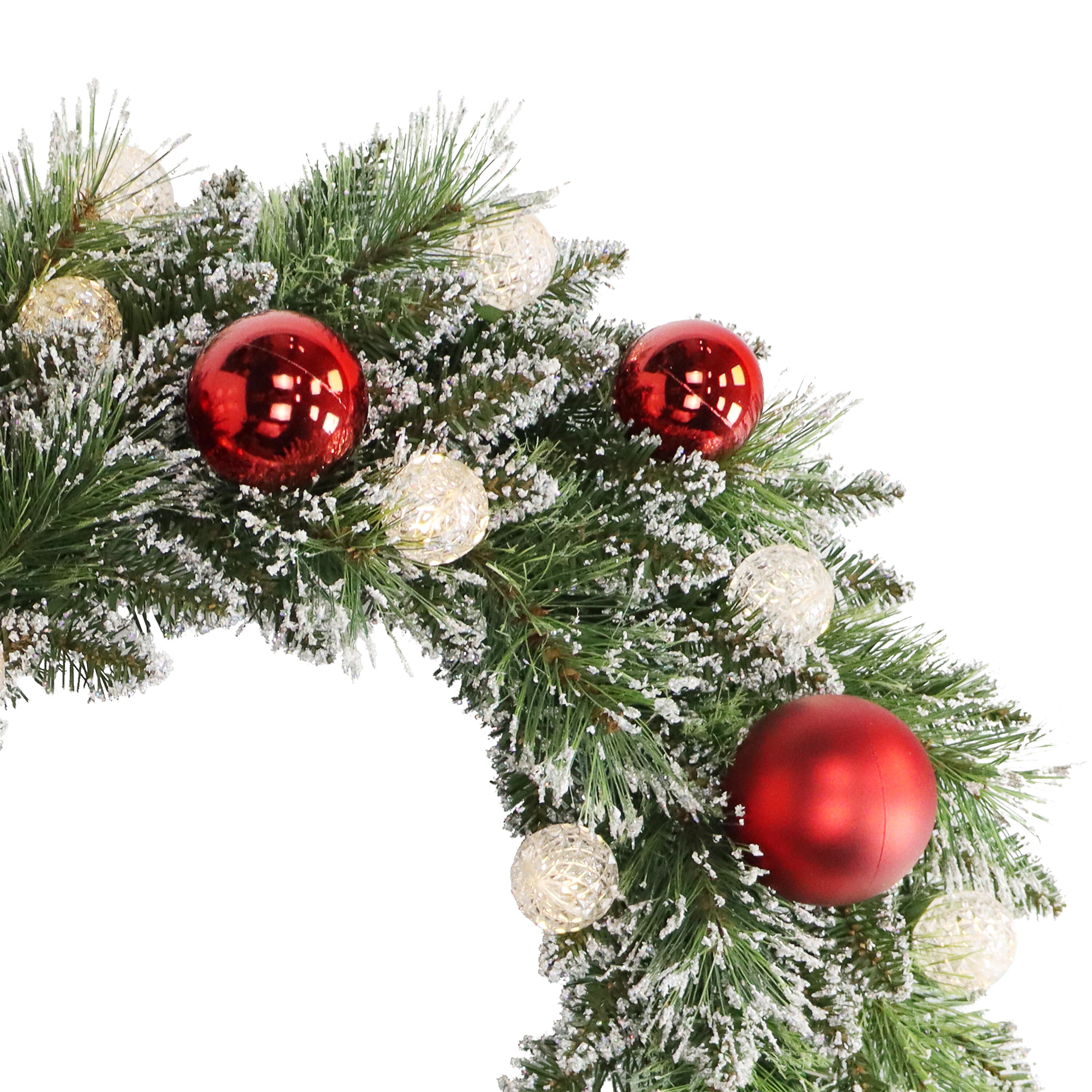Holiday Living LW24W06-26LW Artificial-Christmas-Wreaths - View #4