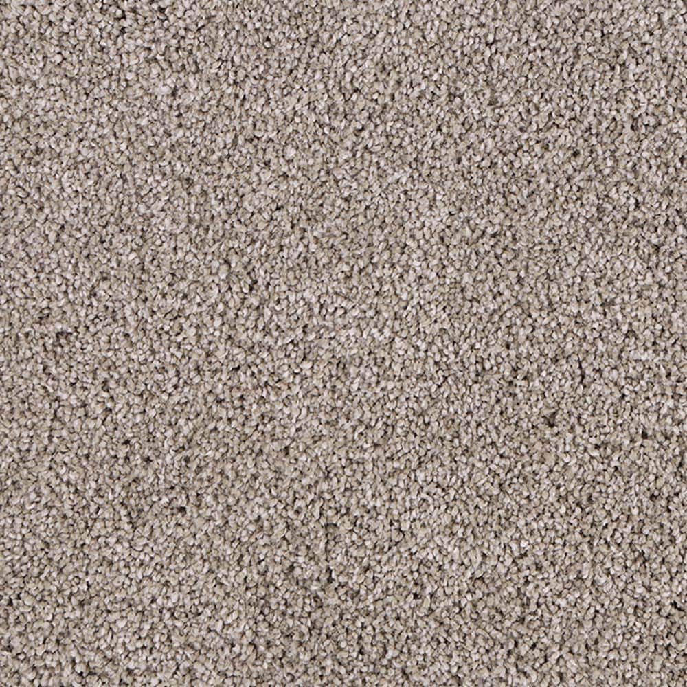 STAINMASTER STP57-12-L009 Soft Selection I Palisade Gray 40-oz sq yard Triexta Textured Indoor Carpet