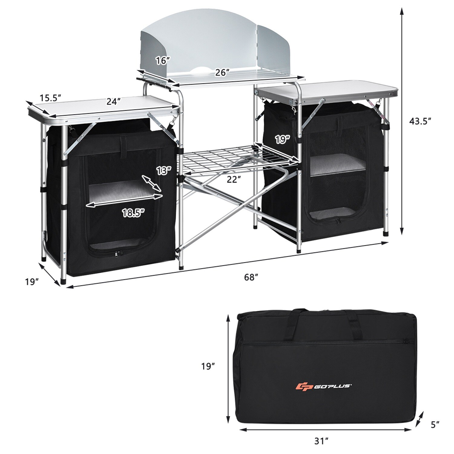 Goplus CSHY001068 Picnic-Tables - View #10