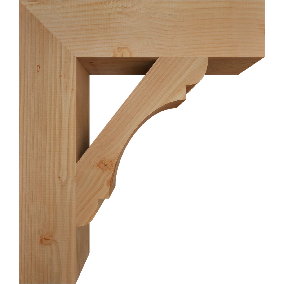 Ekena Millwork BKT06X26X30OLY05SDF Exterior-Brackets-Braces - View #3