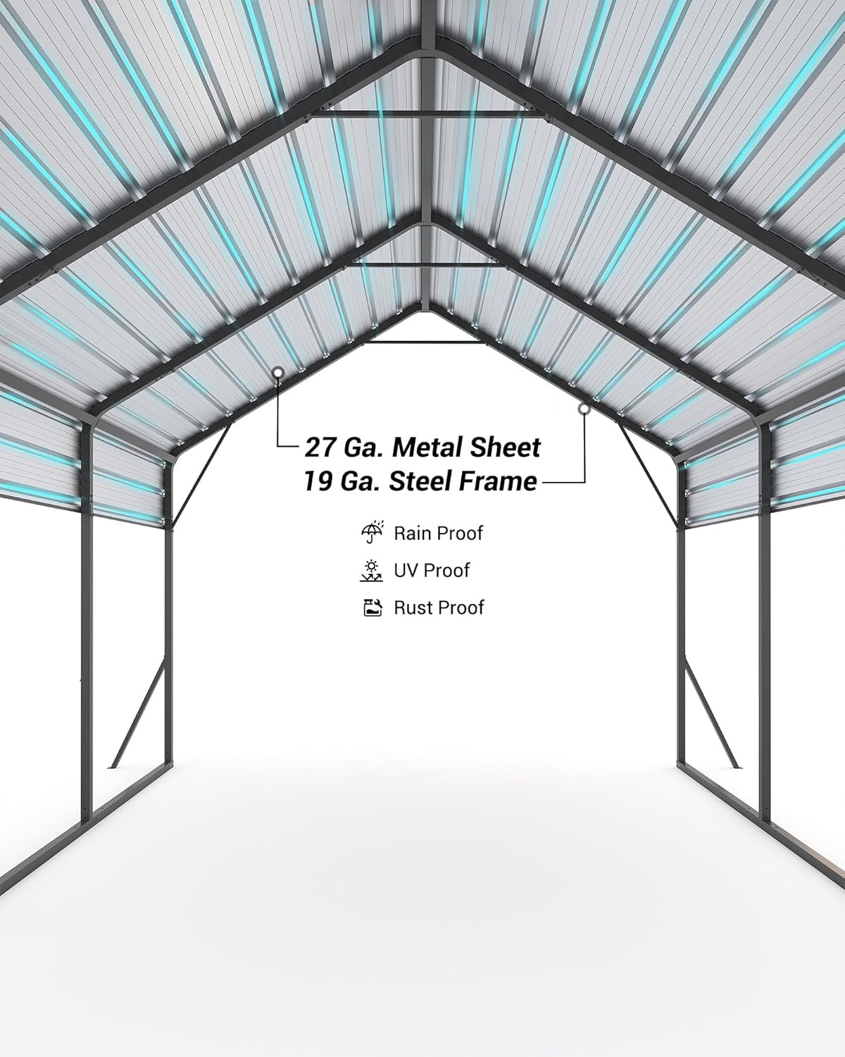 Qeetex DYQ-PHO-33KD7PGA Carport-Covers - View #5