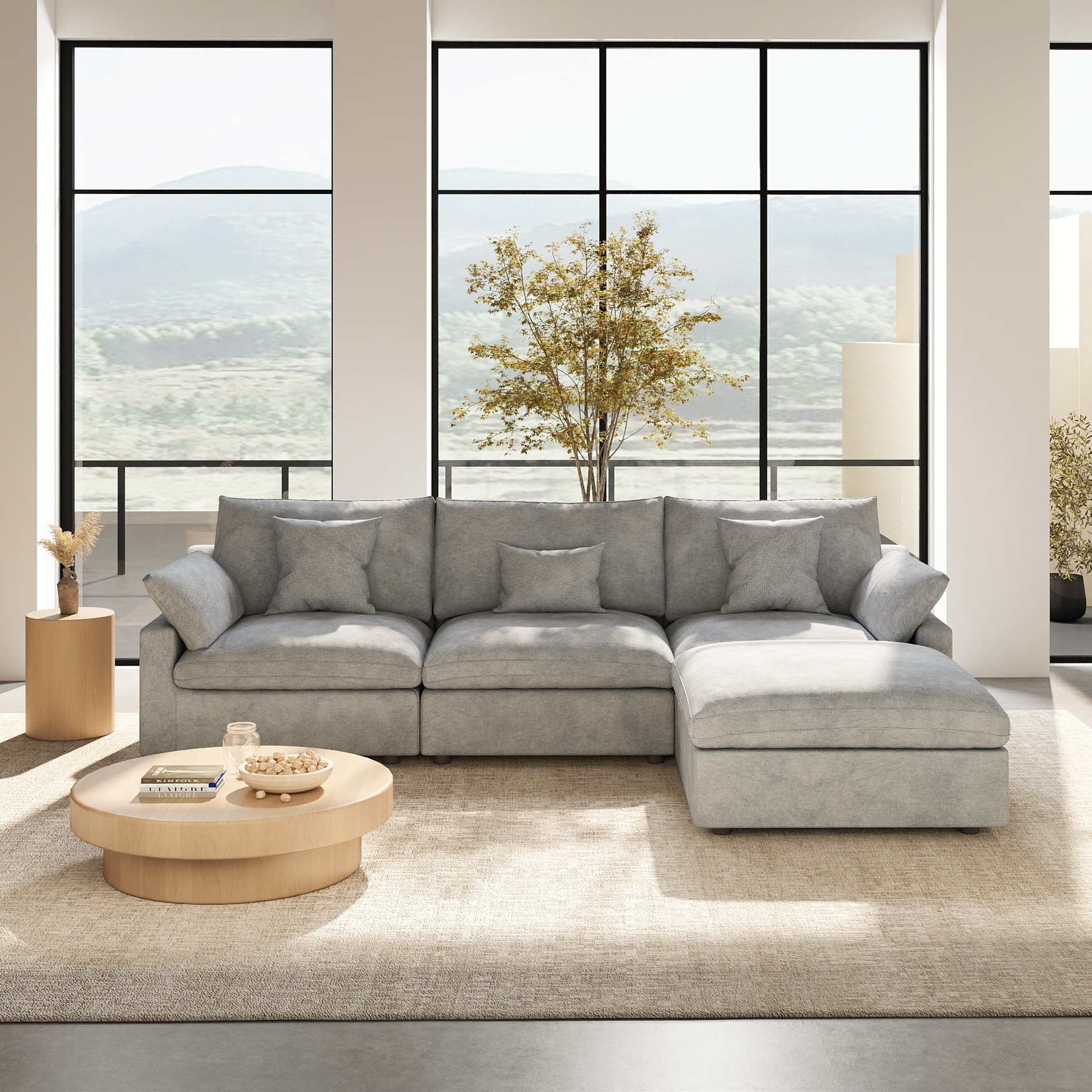 BuotiqHom DH-S3+1-140LG Sofas-Loveseats - View #2