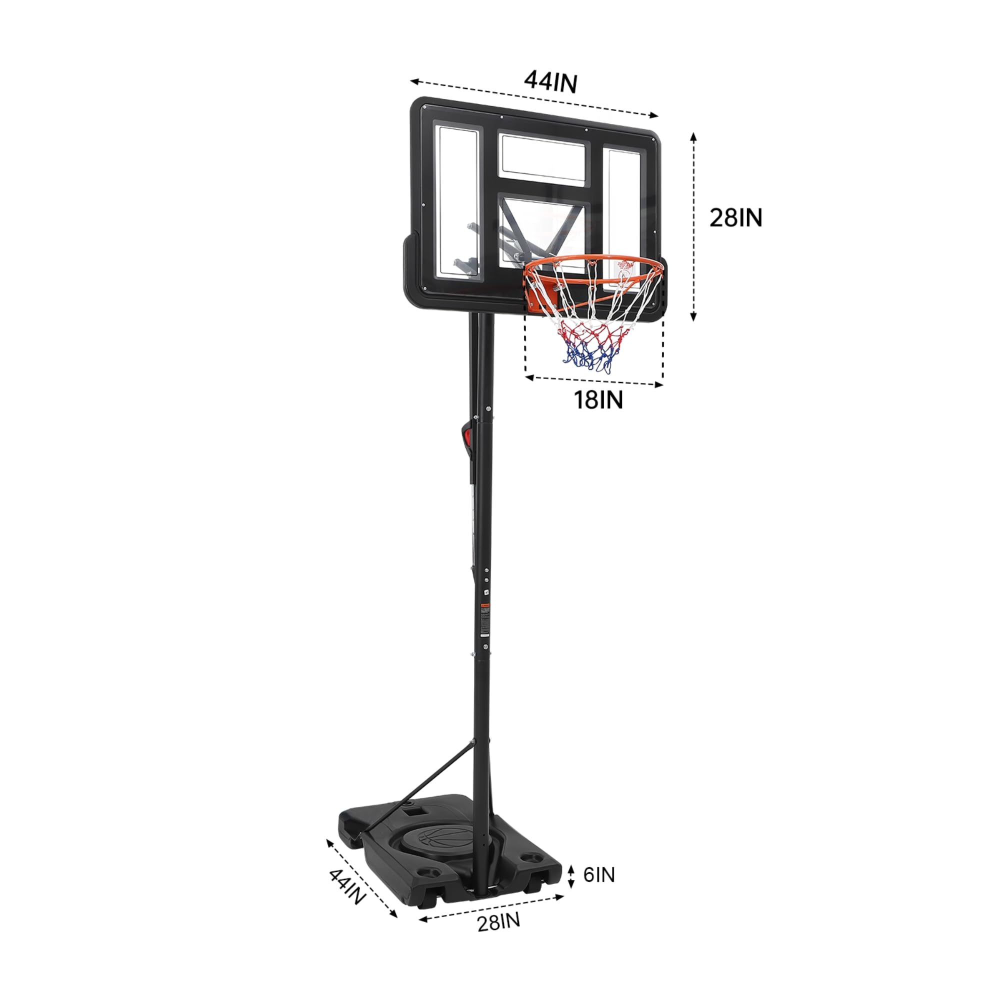 GarveeLife CLJ-TCS5P7ZCPVI Basketball-System - View #3