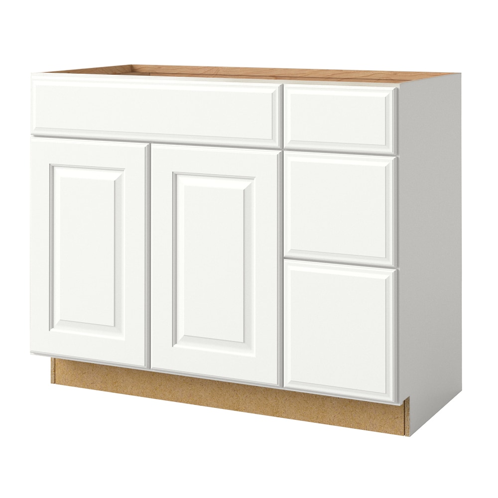 allen + roth 56342TS Tilson 42-in Linen Bathroom Vanity Base Cabinet without Top