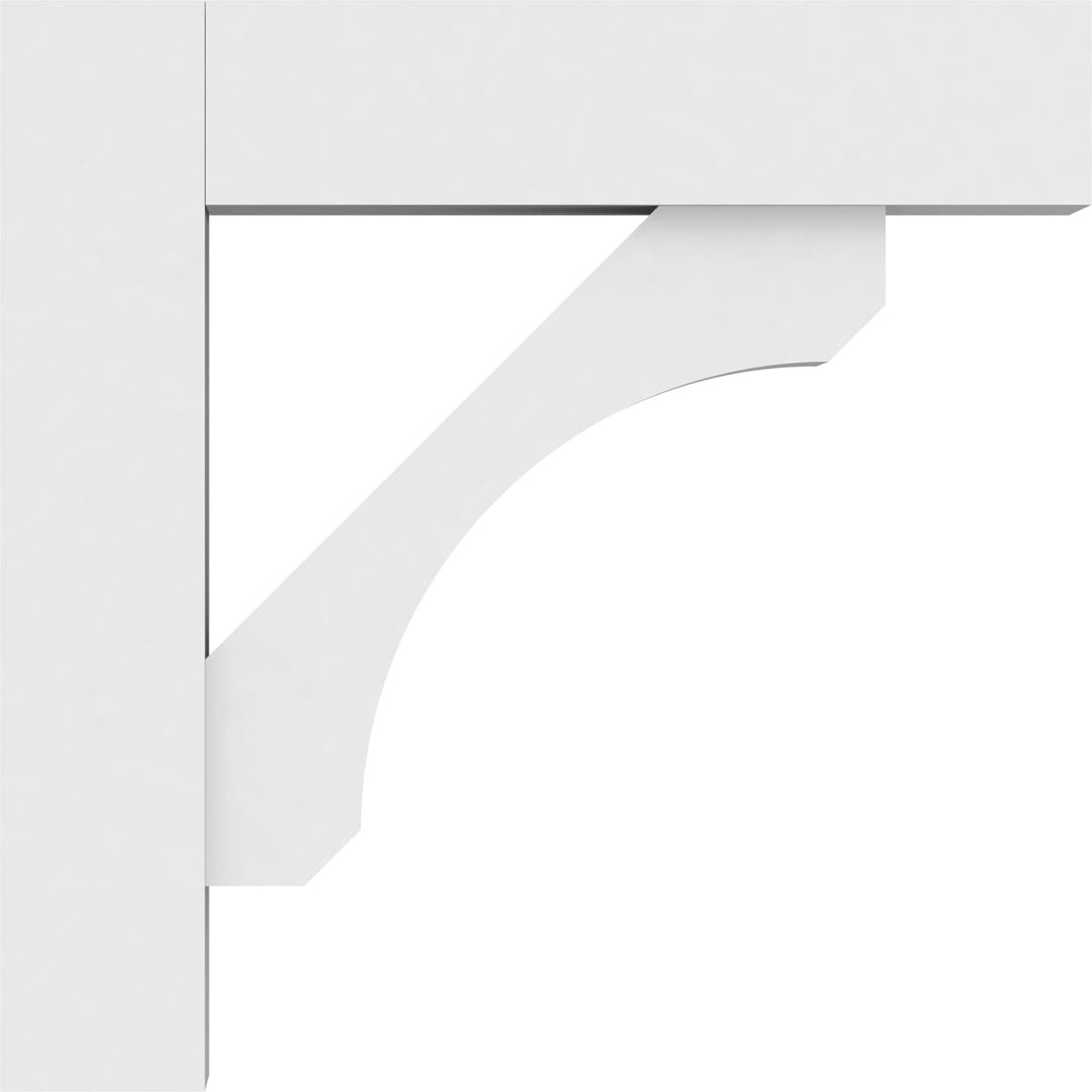 Ekena Millwork BKTP03X16X16LEC05 Exterior-Brackets-Braces - View #3