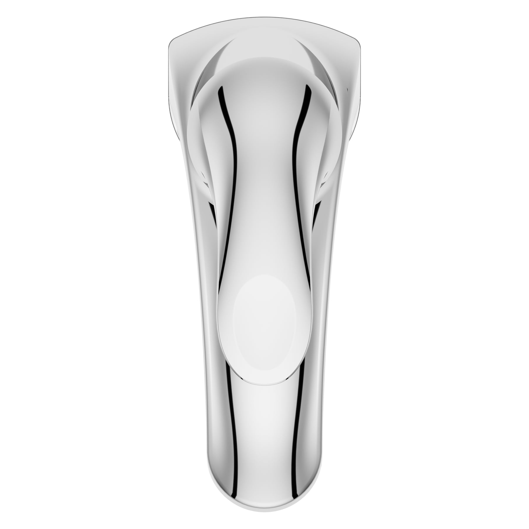 Polished Chrome High Arc Single Handle Bathroom Faucet