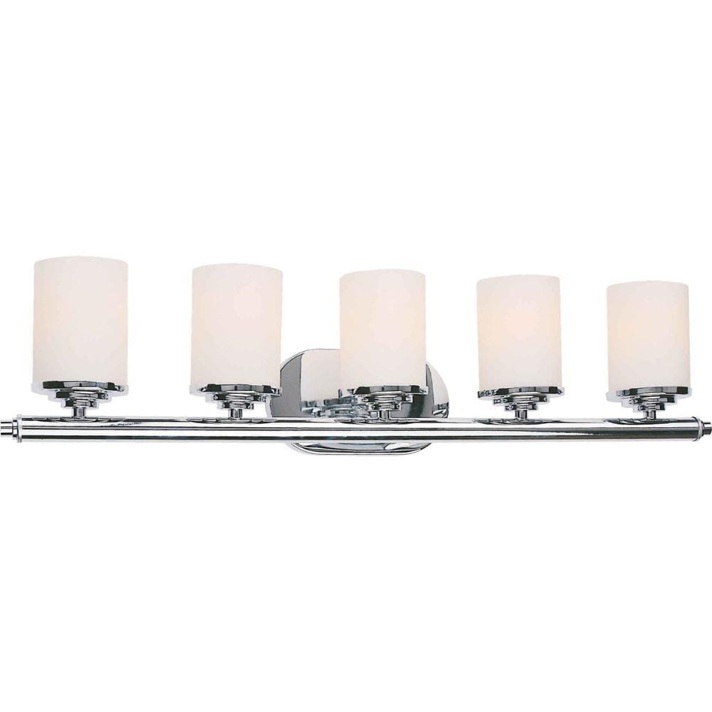  LW-FT510832 29.5-in 5-Light Chrome Transitional Vanity Light Bar